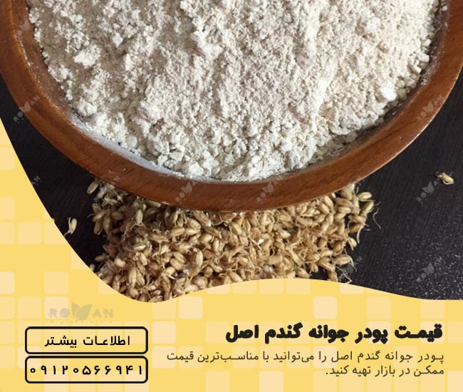 قیمت پودر جوانه گندم